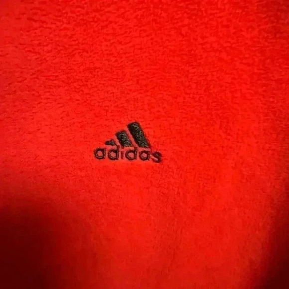 Adidas Red Fleece jacket - Picture 5 of 6